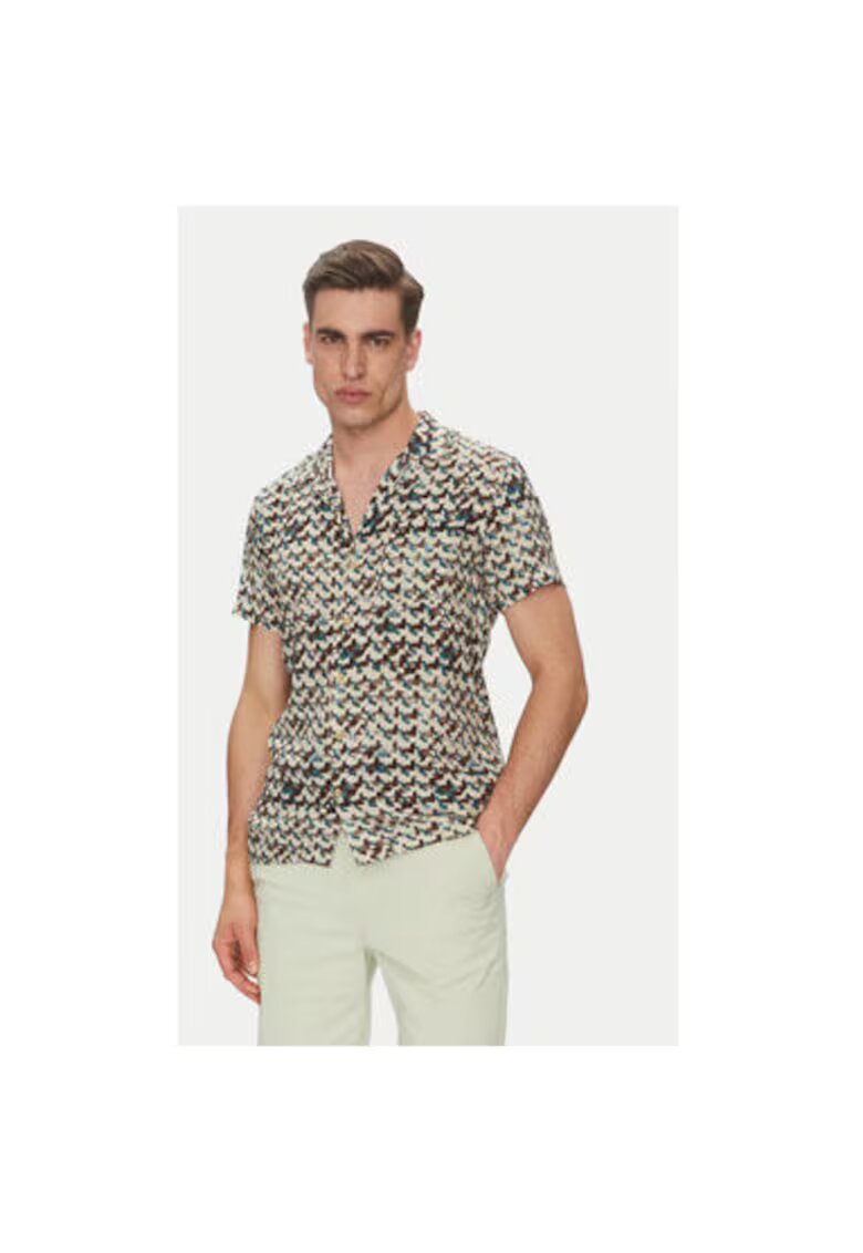 INDICODE Camasa barbati INRAMSES 20-436 - Viscoza - Multicolor - Multicolor