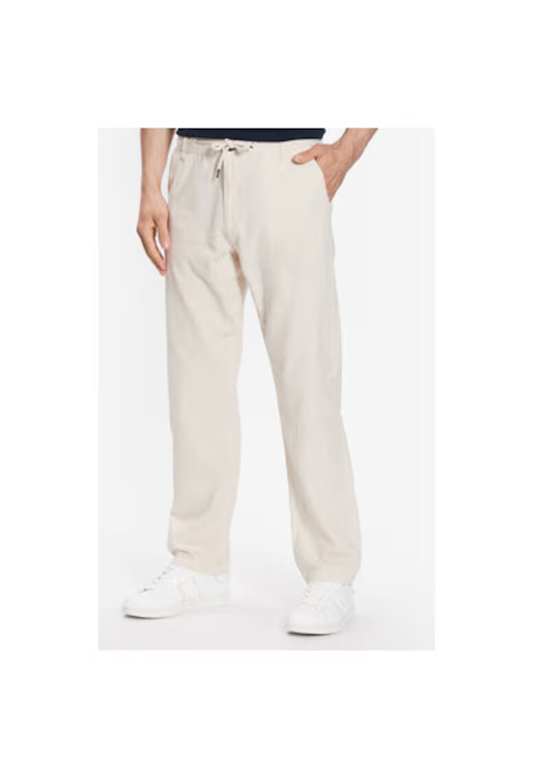 INDICODE Pantaloni barbati Clio 60-301 - Bumbac - Bej - Bej