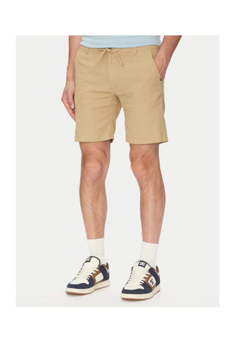 INDICODE Pantaloni scurti barbati INERWILO 70-815 - Bumbac/In - Bej - Bej
