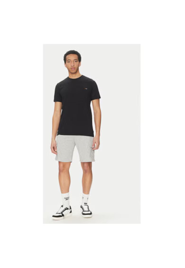 INDICODE Tricou barbati INAndorra 41-104 - Bumbac - Negru - Negru
