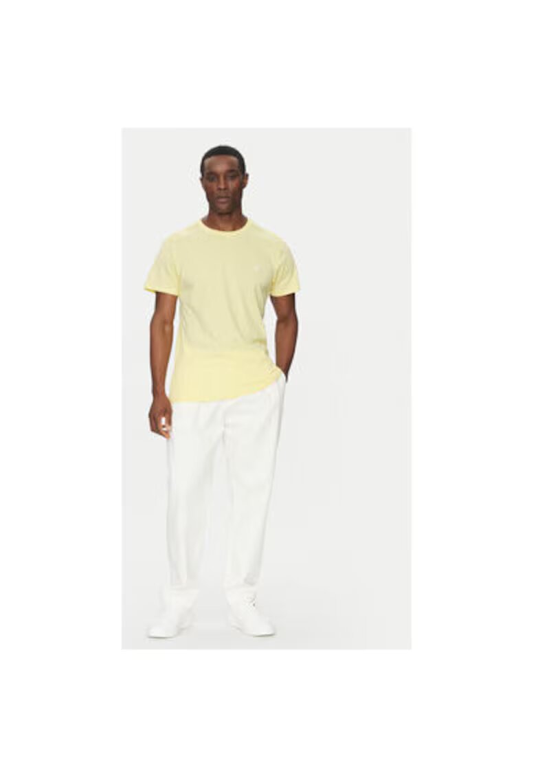 INDICODE Tricou barbati INKLOGE 40-915 - Bumbac - Galben - Galben