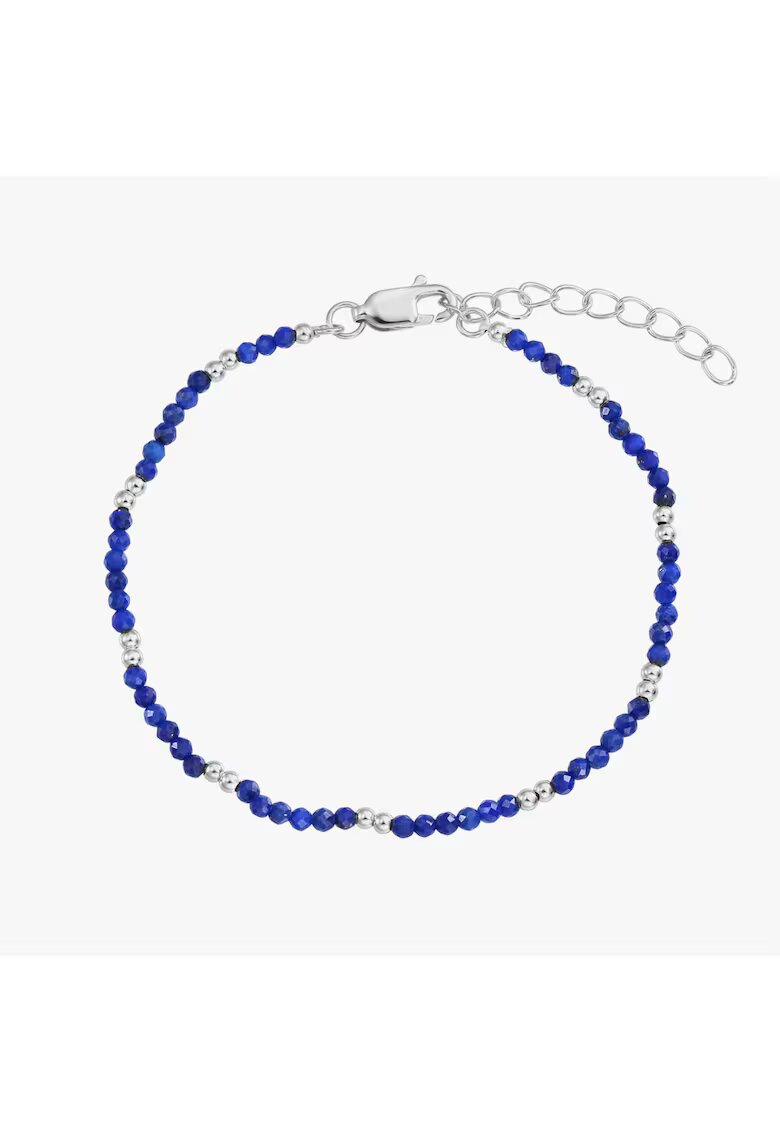 INDIRA Bratara din argint SummerScape - Lapis Lazuli - 16-19 cm