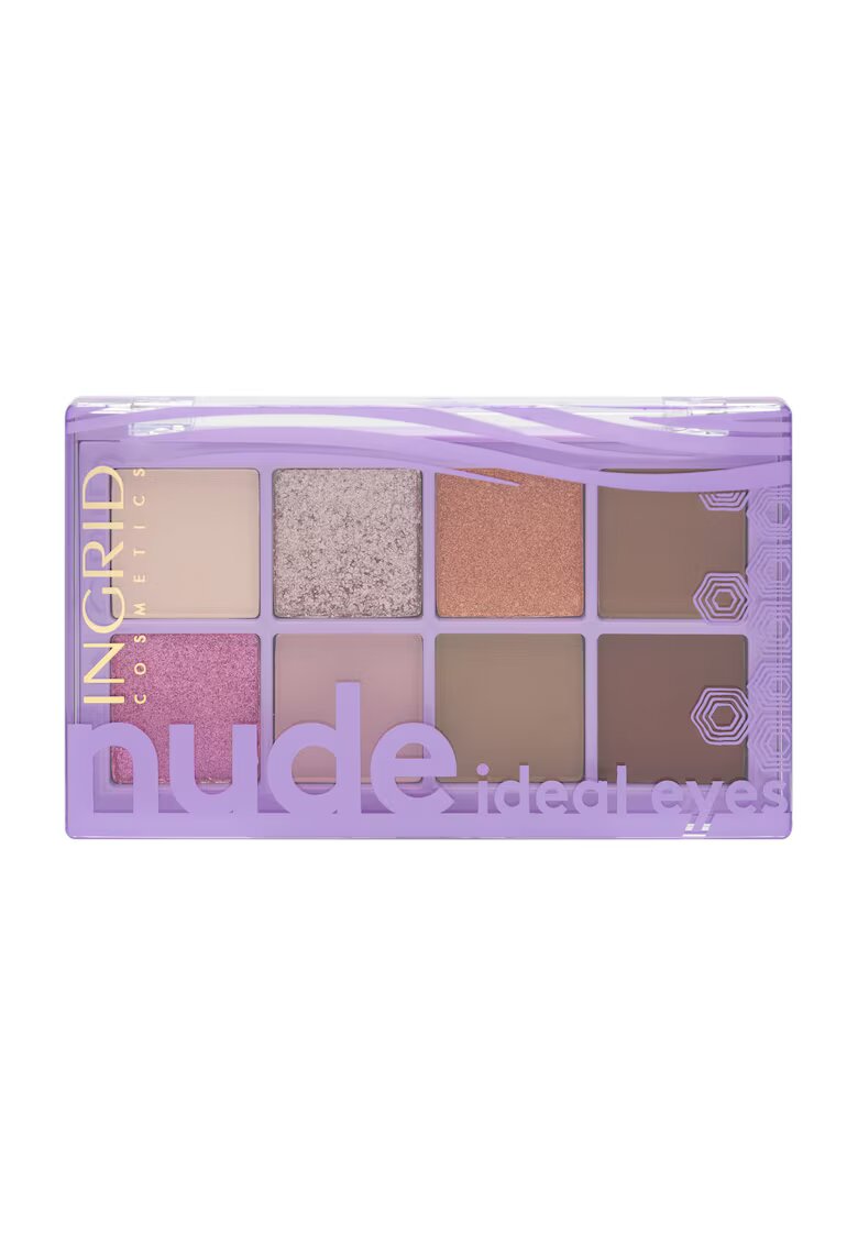 INGRID Cosmetics Paleta de farduri de pleoape Nude Ideal Eyes 02 Multicolor - 10 g - 2