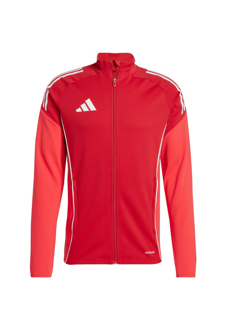 inny Hanorac sport barbati - adidas Tiro 25 - rosu - poliester reciclat