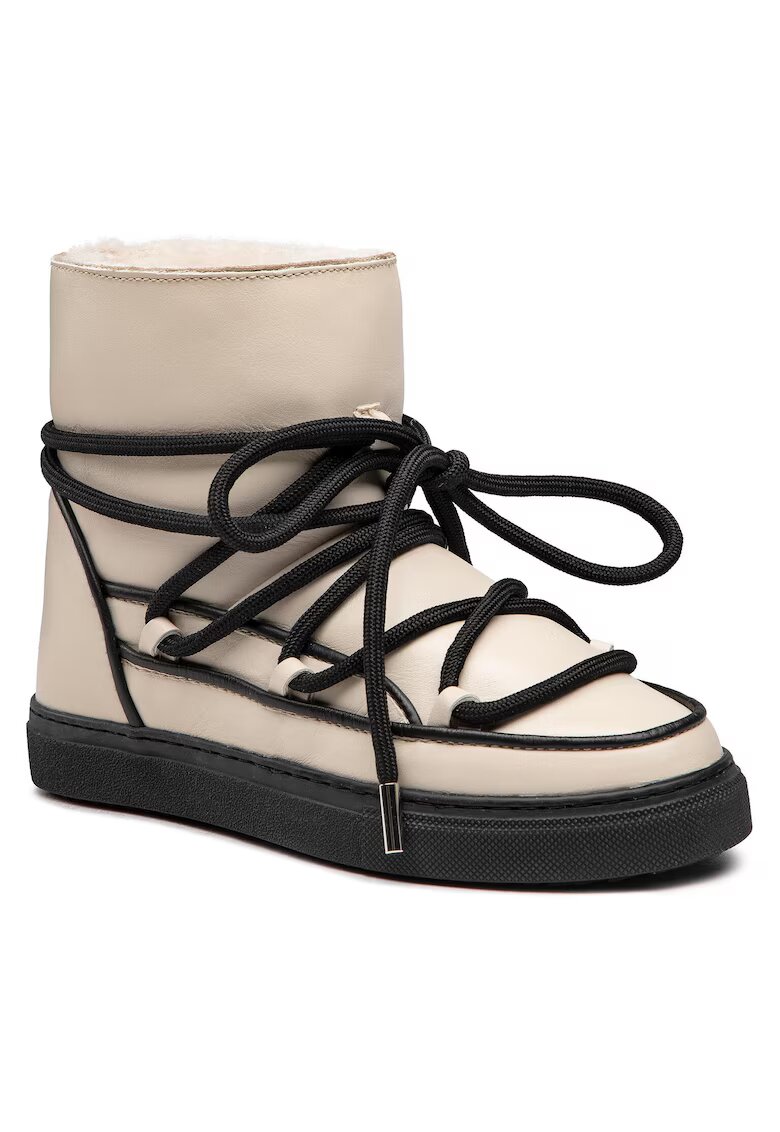 Inuikii Cizme de iarna dama 70202-088 - Piele naturala - Bej