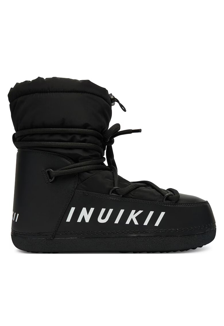 Inuikii Cizme de zapada barbati - Black 000 - piele naturala