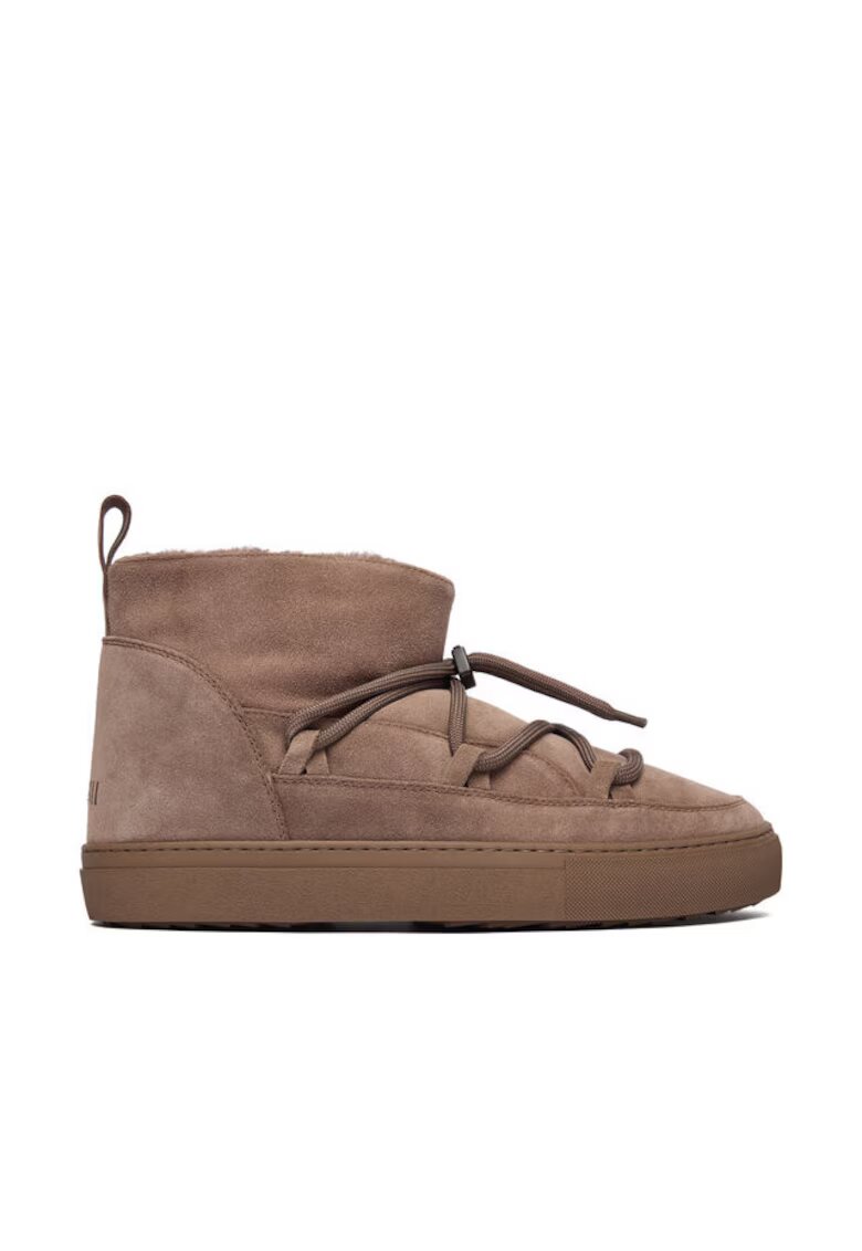 Inuikii Ghete barbati Taupe - piele naturala - model Classic Low