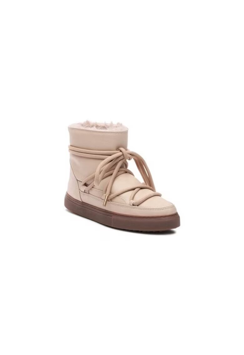 Inuikii Ghete dama 303114435 - Piele ecologica - Bej - Bej