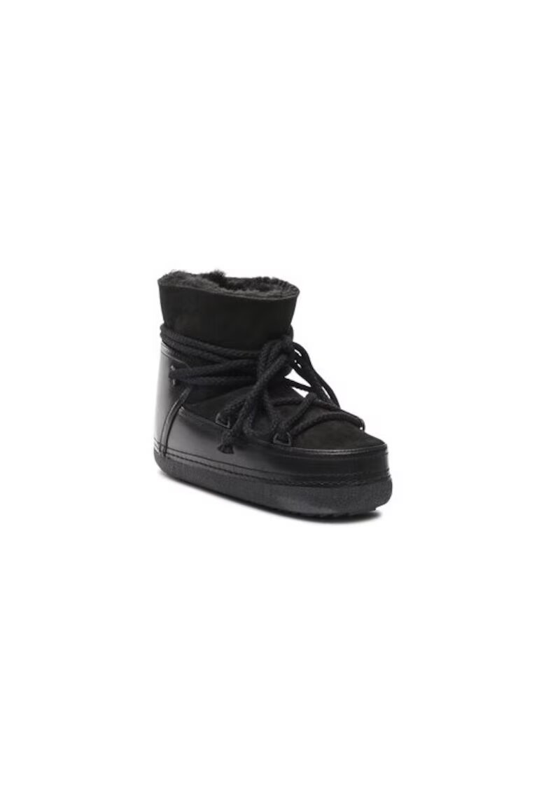Inuikii Ghete dama 303114640 - Piele naturala - Negru - Negru