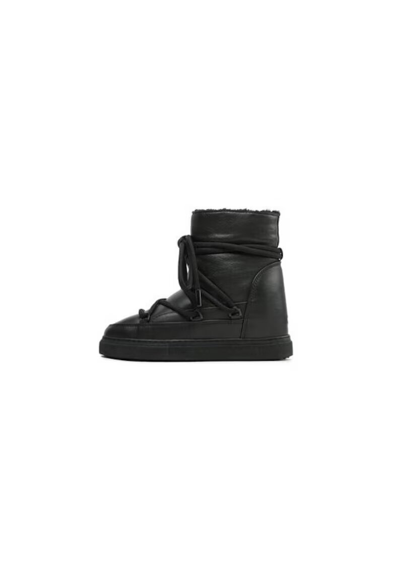 Inuikii Ghete dama 303119317 - Piele naturala - Negru - Negru