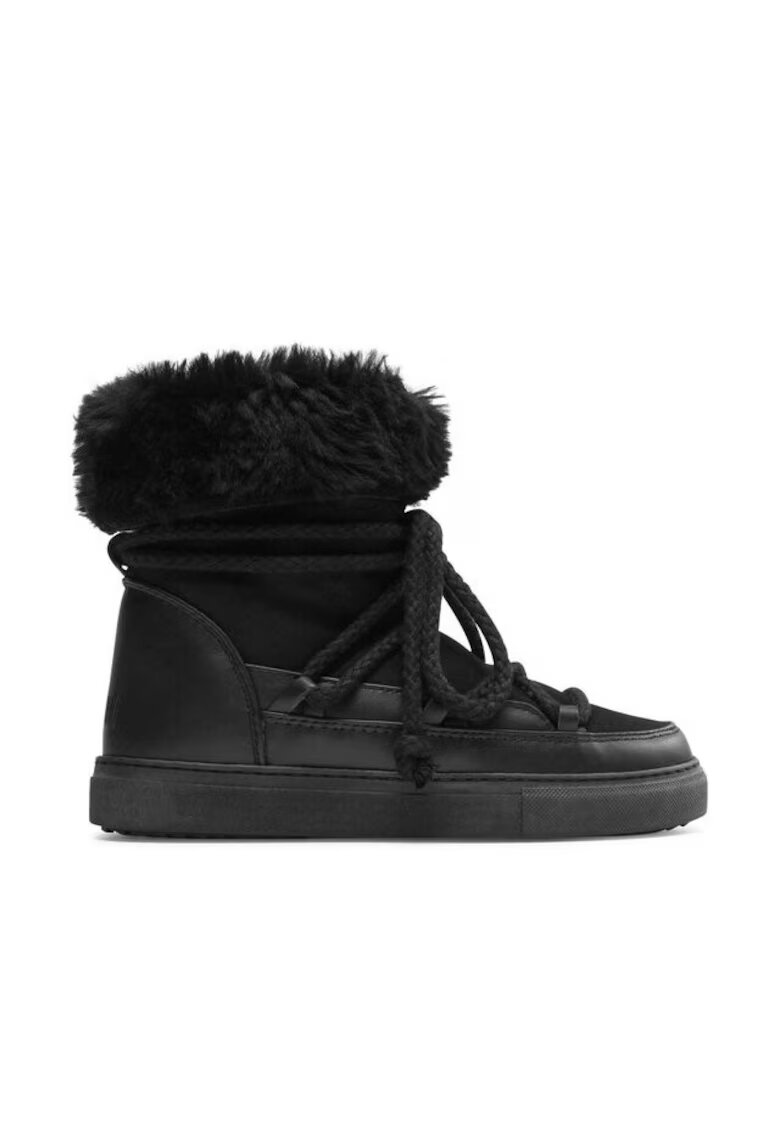 Inuikii Ghete dama 303119751 - Piele naturala - 35 EU - Negru