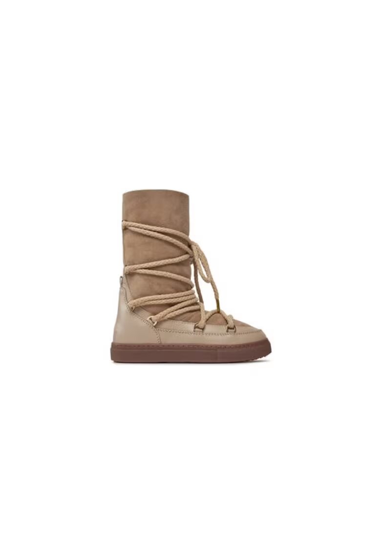 Inuikii Ghete dama 303127558 - Piele naturala - Bej - Bej