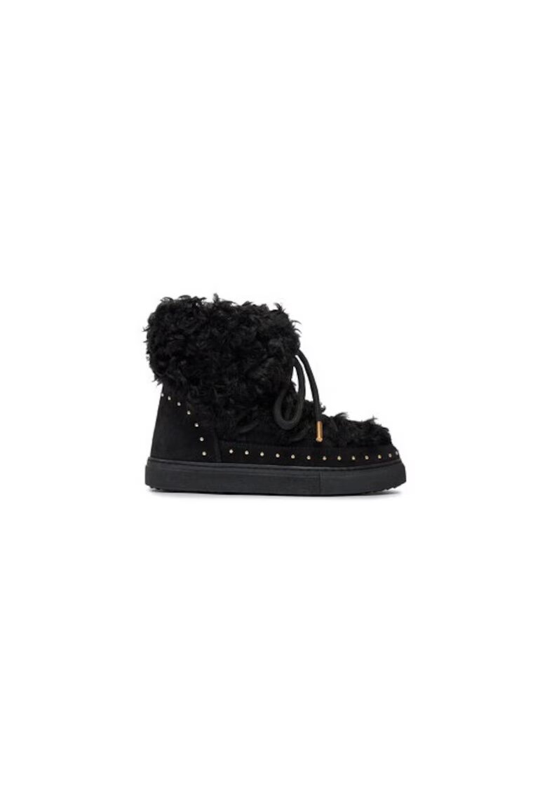 Inuikii Ghete dama 303127602 - Piele naturala - 35 EU - Negru