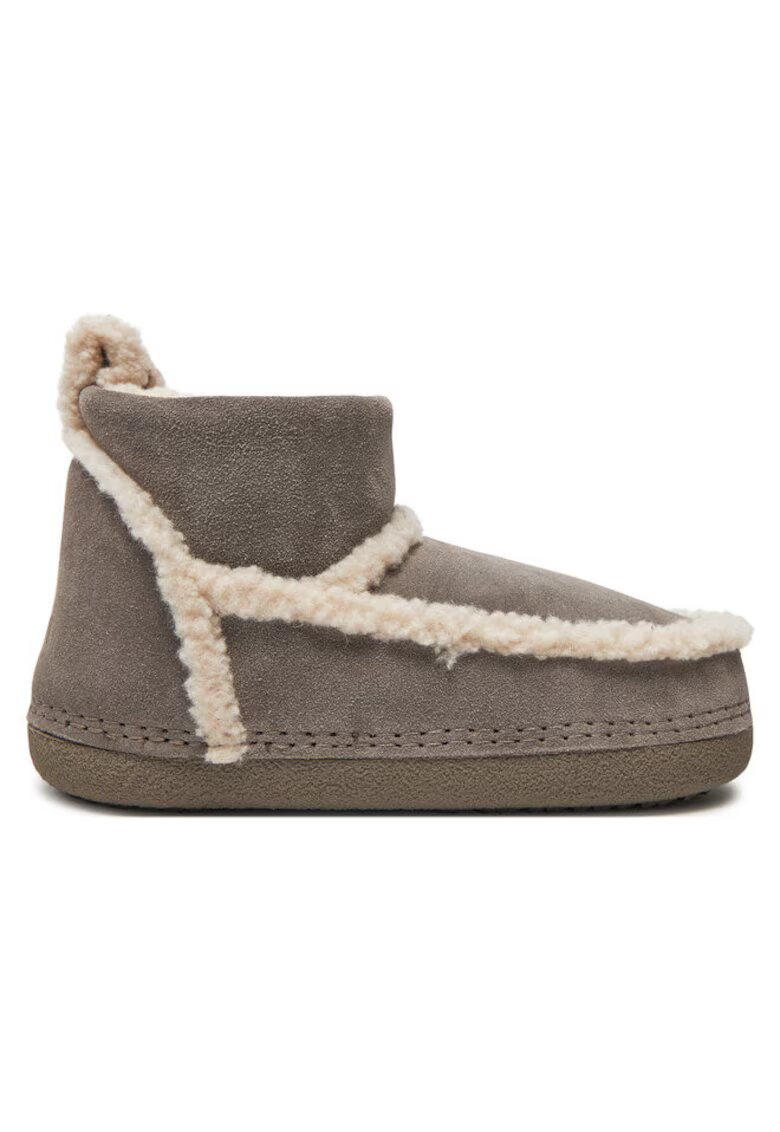 Inuikii Ghete dama 304362606 - Piele naturala - Gri - Gri