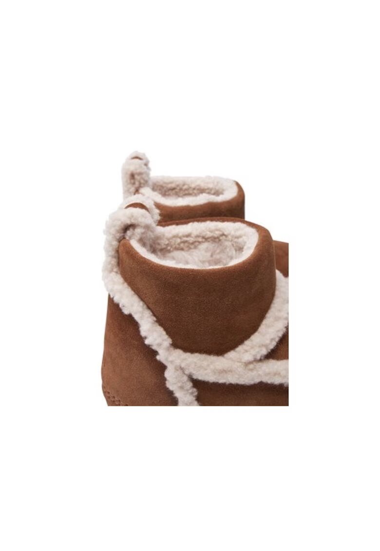 Inuikii Ghete dama 304362620 - Piele naturala - Maro - Maro