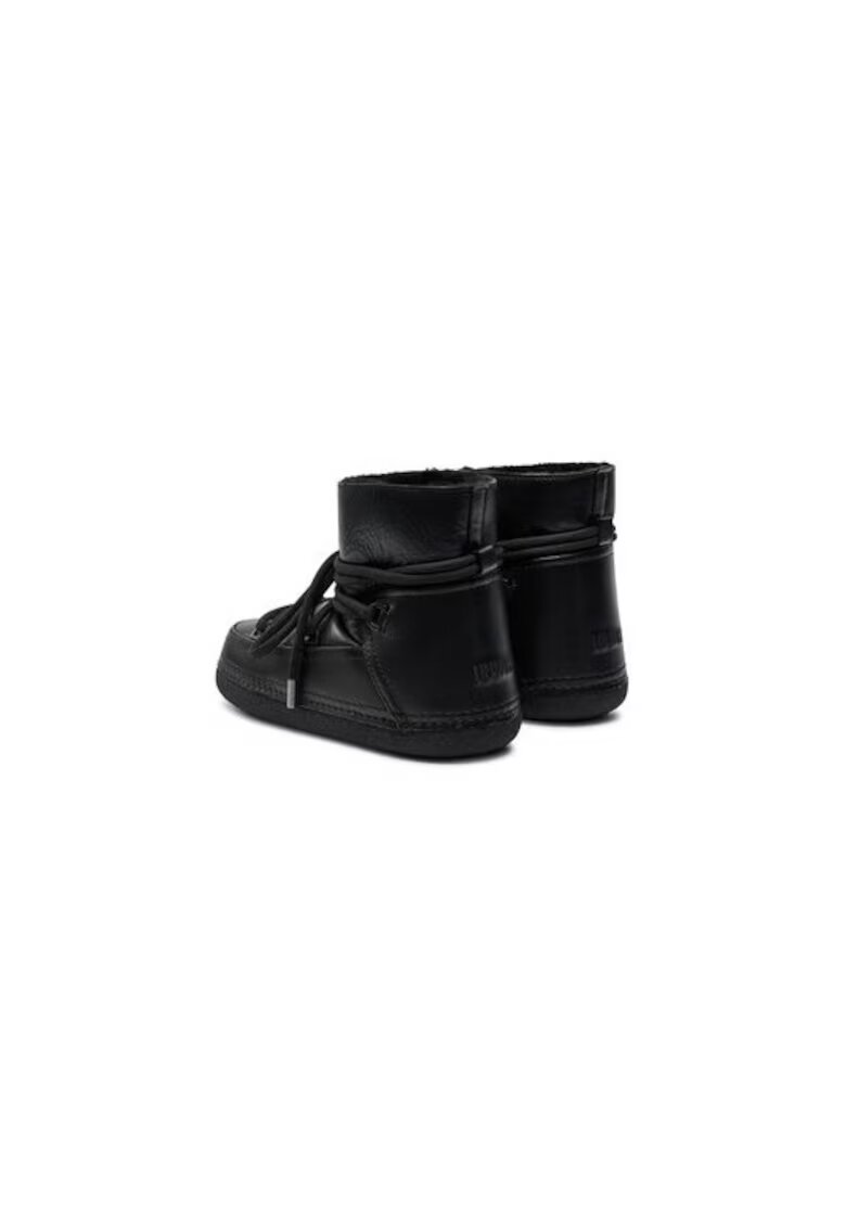 Inuikii Ghete dama 304362675 - Piele naturala - Negru - Negru