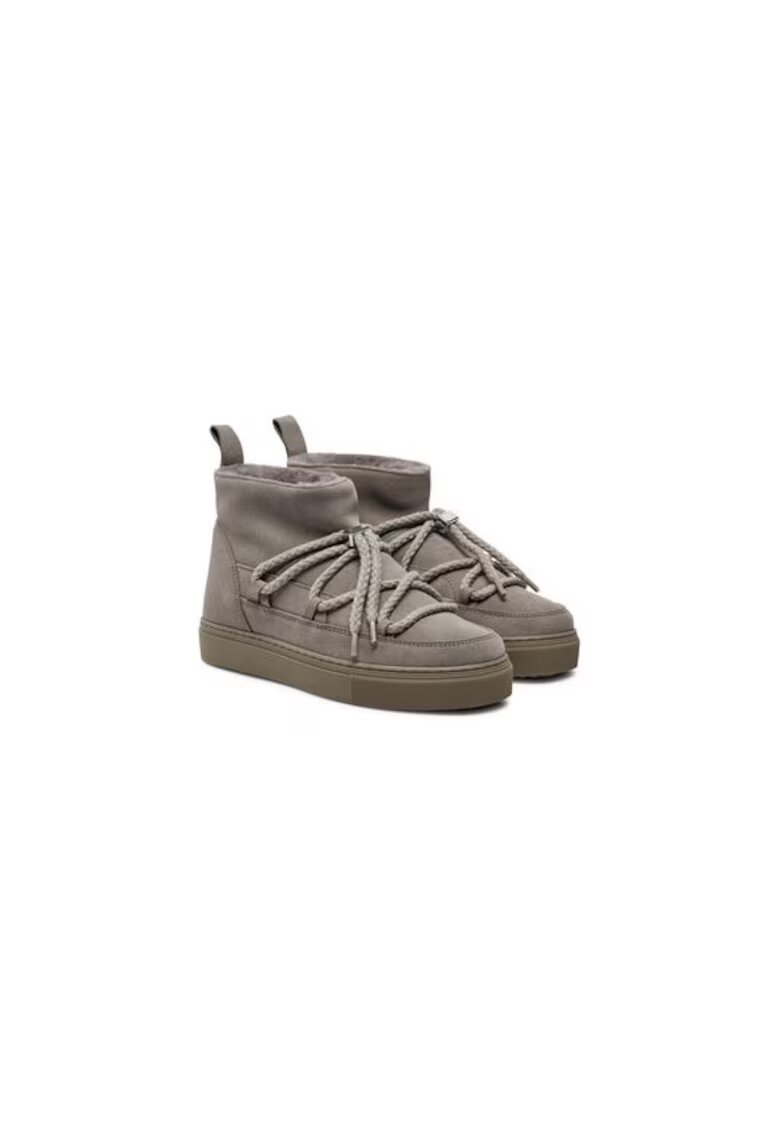 Inuikii Ghete dama 304362804 - Piele naturala - Gri - Gri