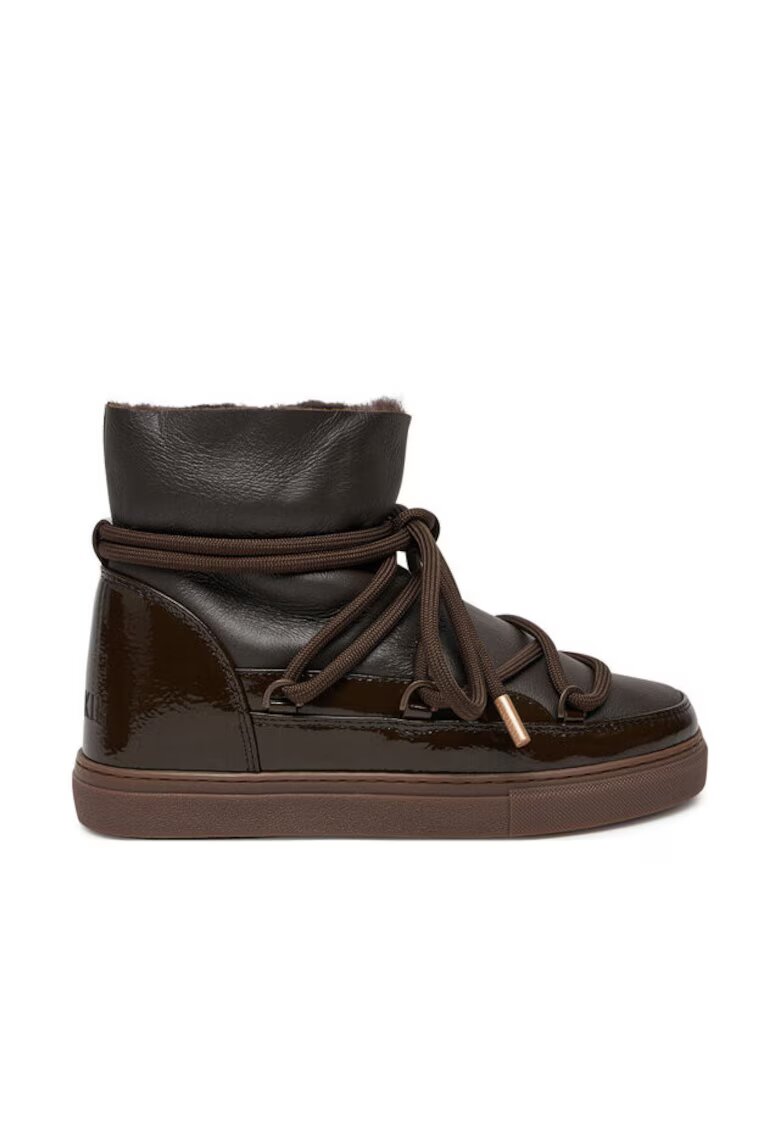 Inuikii Ghete dama 304363009 - Piele naturala - Maro - Maro