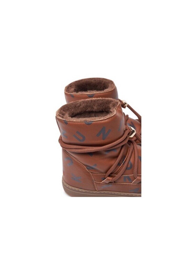 Inuikii Ghete dama 304363528 - Piele naturala - Maro - Maro