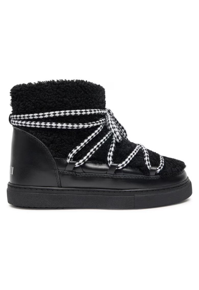 Inuikii Ghete fete 304363450 - Piele naturala - Negru - Negru
