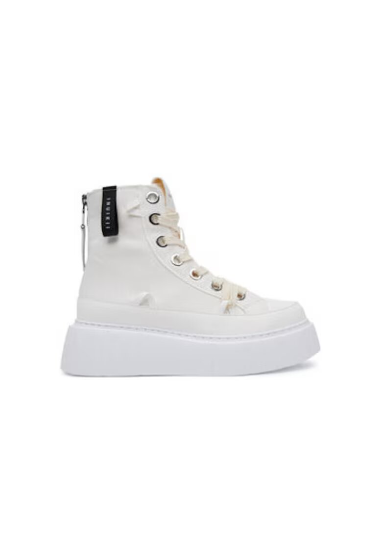 Inuikii Pantofi sport dama - 30103-025 - Textil - Alb