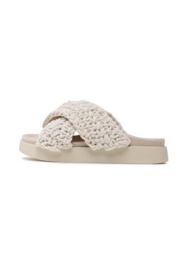 Inuikii Papuci dama 302652778 - Textil - Alb - Alb