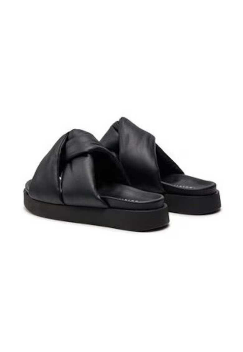 Inuikii Papuci dama 303971090 - Piele naturala - Negru - Negru