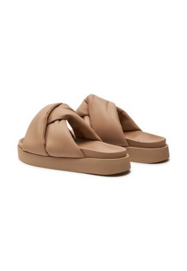 Inuikii Papuci dama 303971151 - Piele naturala - Bej - Bej