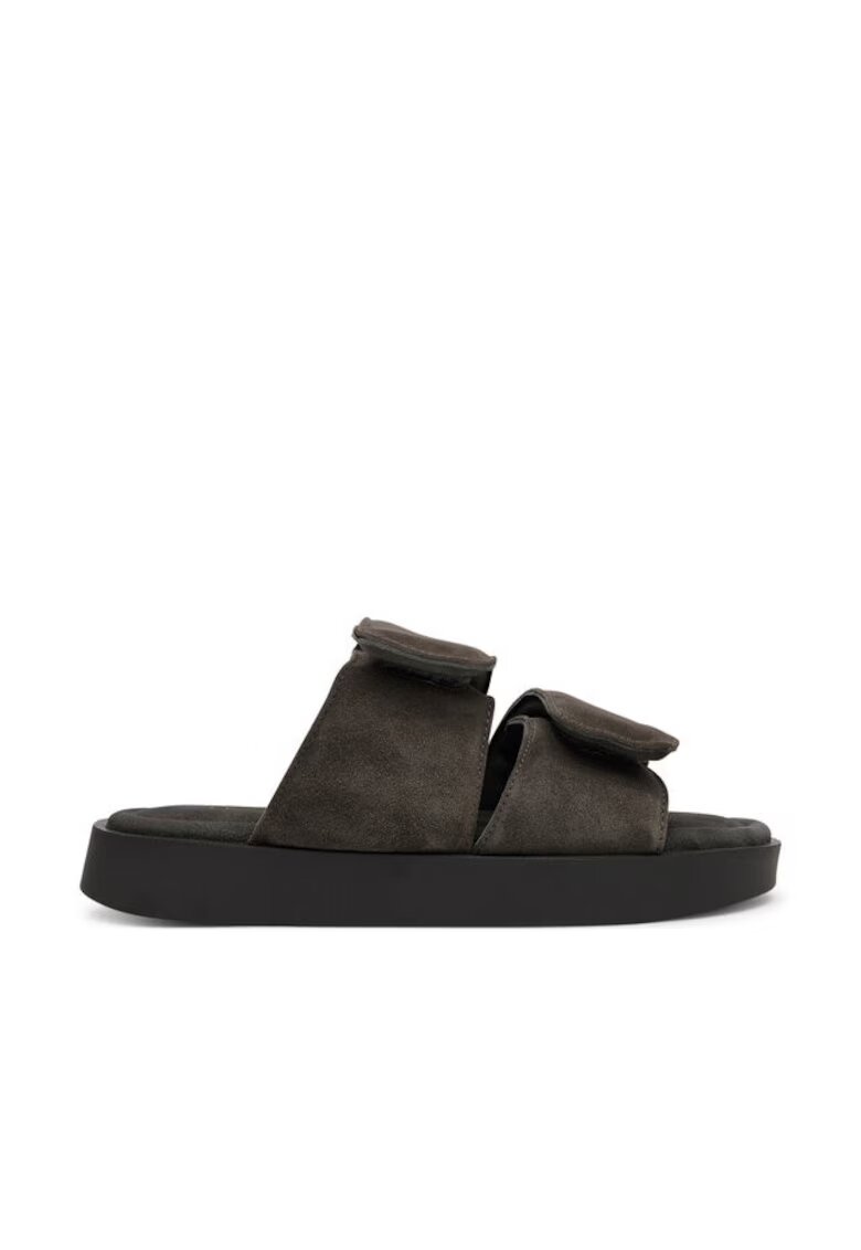 Inuikii Slapi dama - 70104 128/708 - Piele naturala - Gri