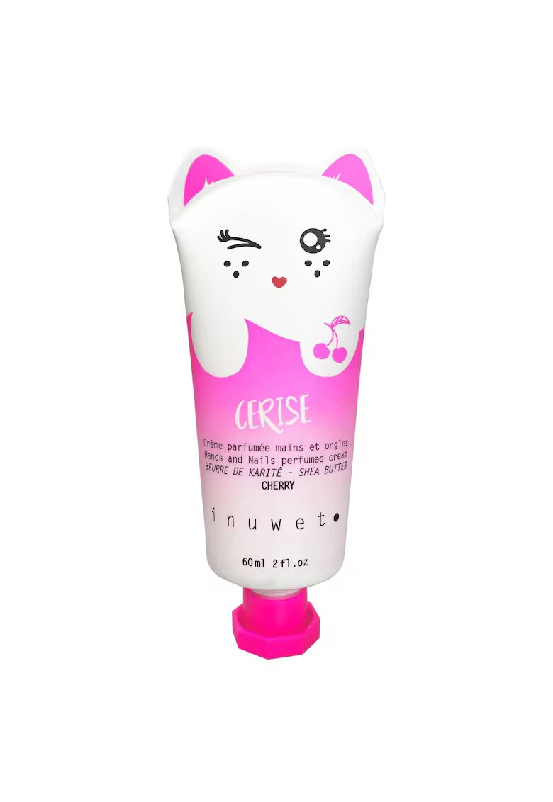 Inuwet Crema hidratanta pentru maini si unghii - cu parfum de cirese - Cerise - 60 ml