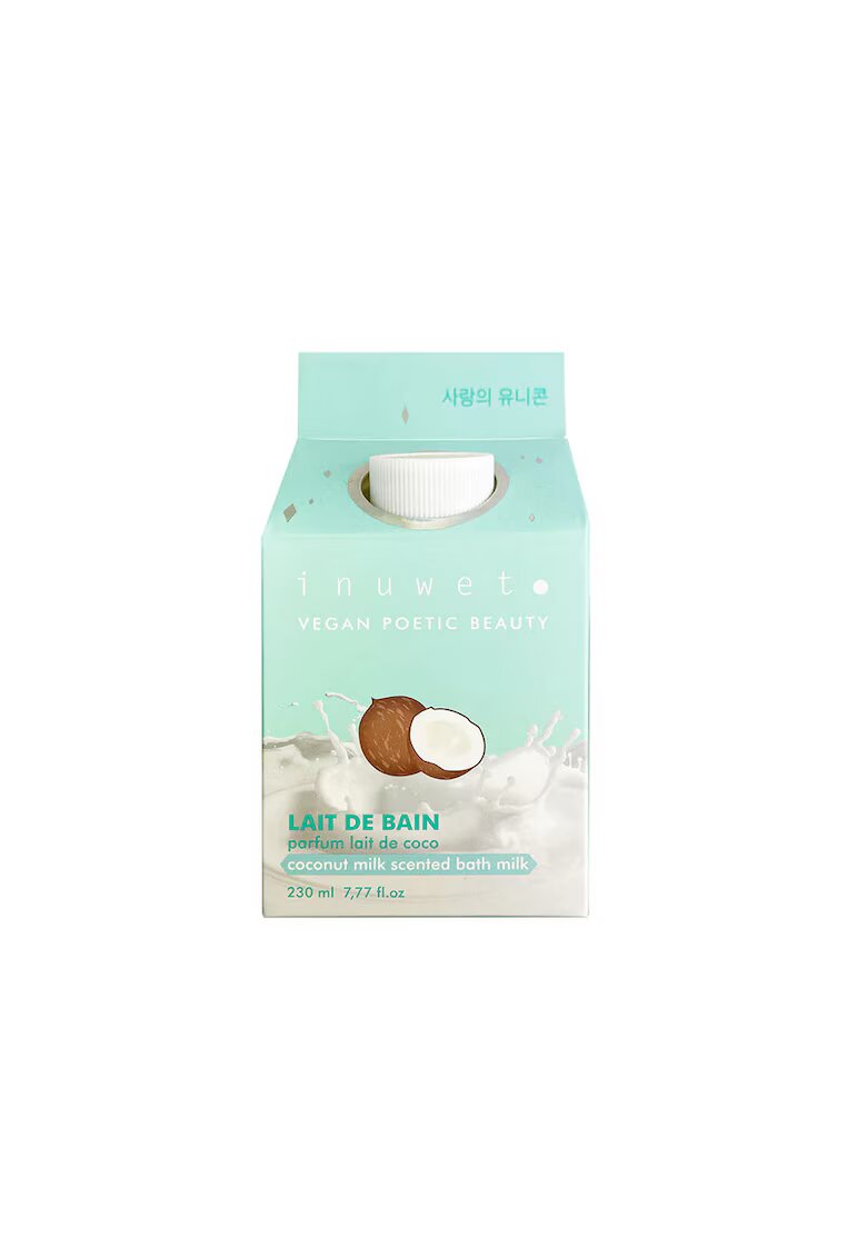Inuwet Lapte de baie cu parfum de cocos - 230 ml