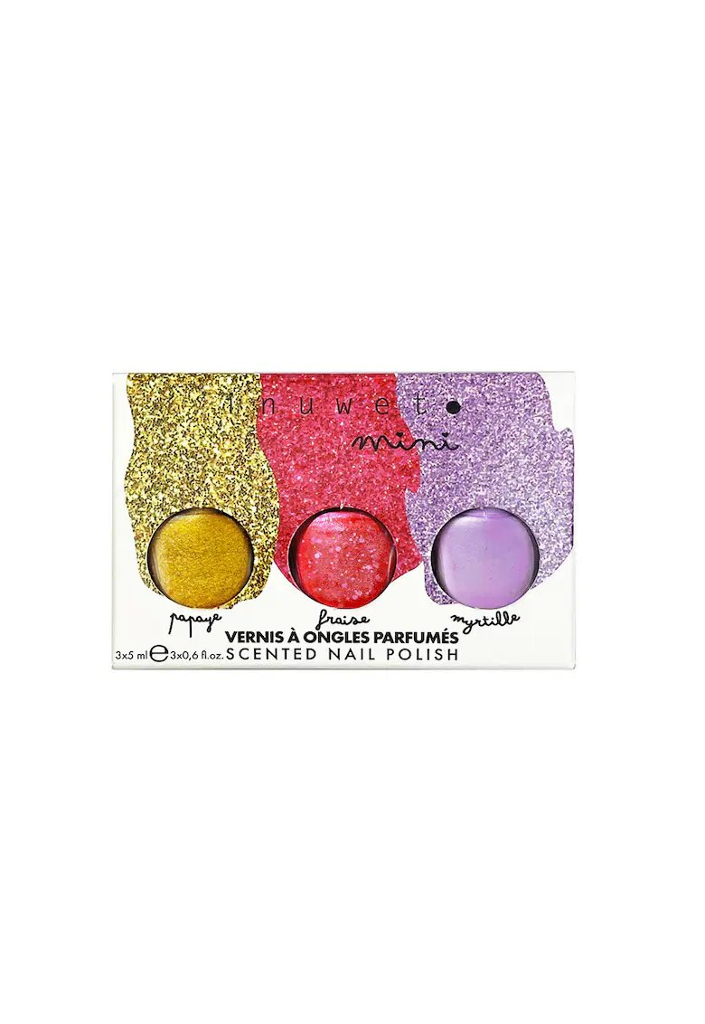 Inuwet Set cadou 3 oje parfumate pe baza de apa pentru copii - 3 buc