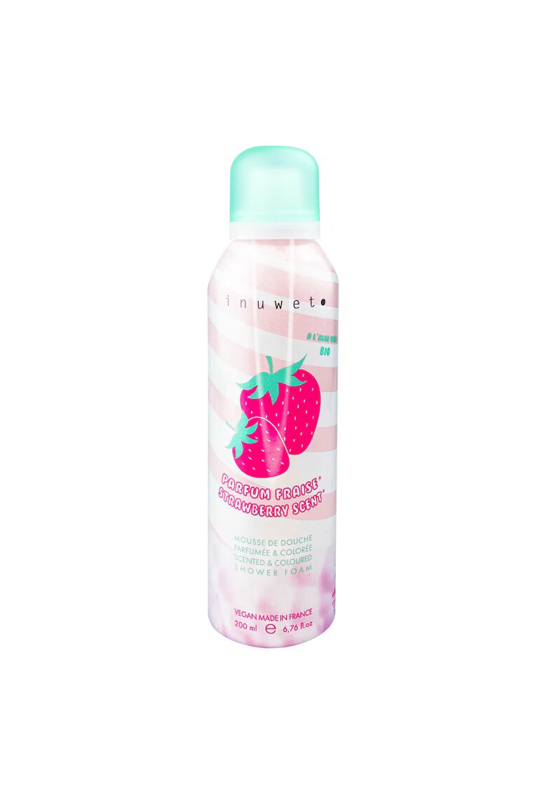 Inuwet Spuma de baie cu parfum de capsune - 200 ml