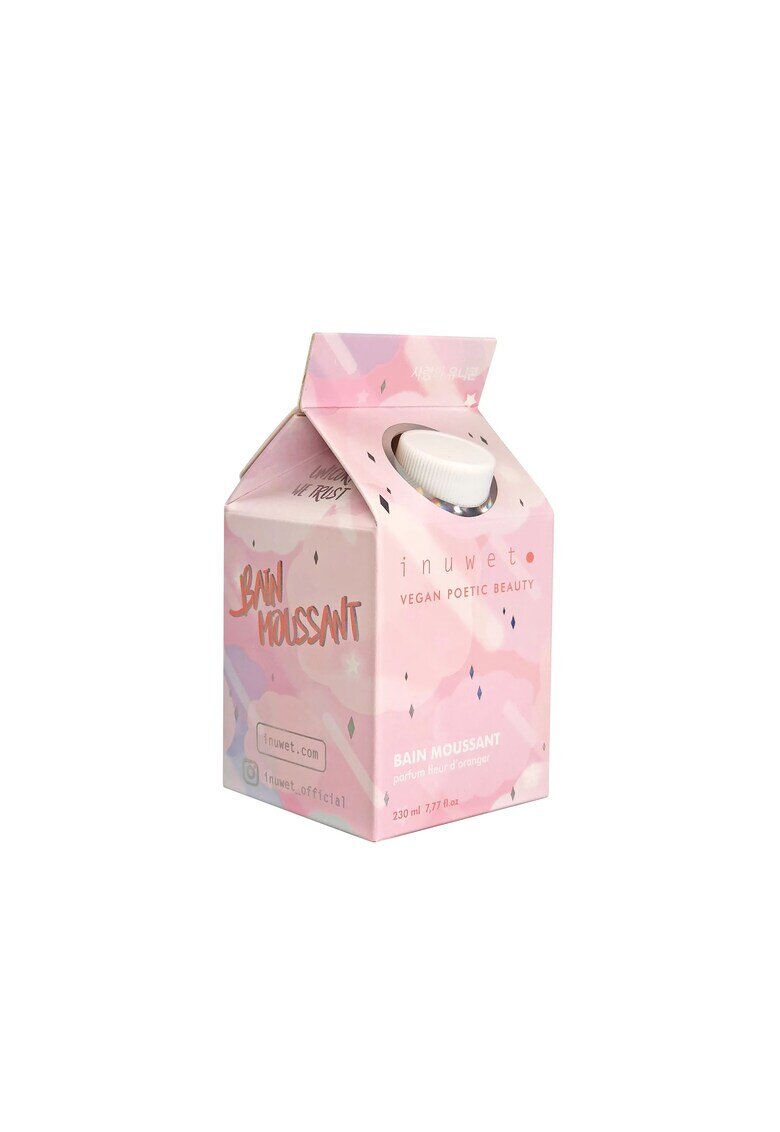Inuwet Spuma de baie cu parfum de flori de portocal - 230 ml
