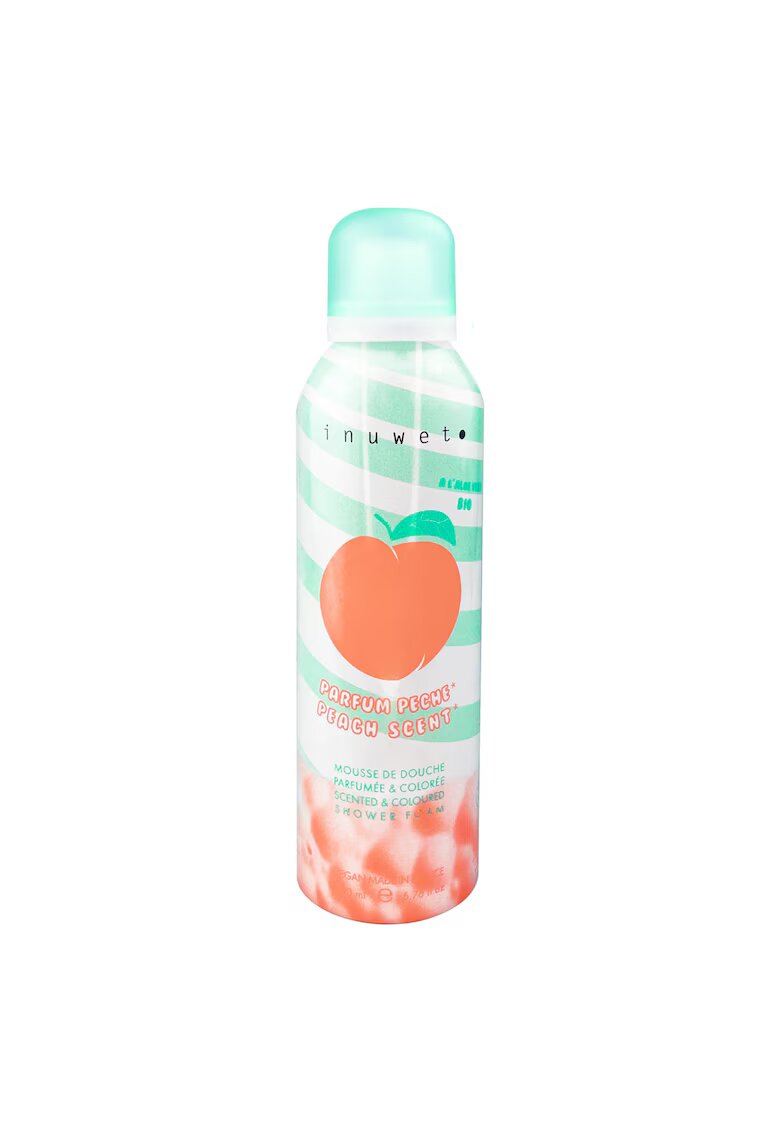 Inuwet Spuma de baie cu parfum de piersica - 200 ml