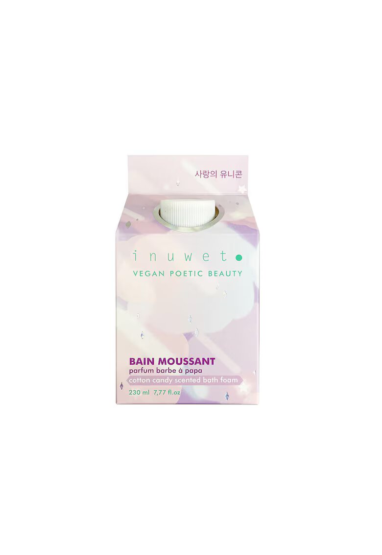 Inuwet Spuma de baie cu parfum de vata de zahar - 230 ml