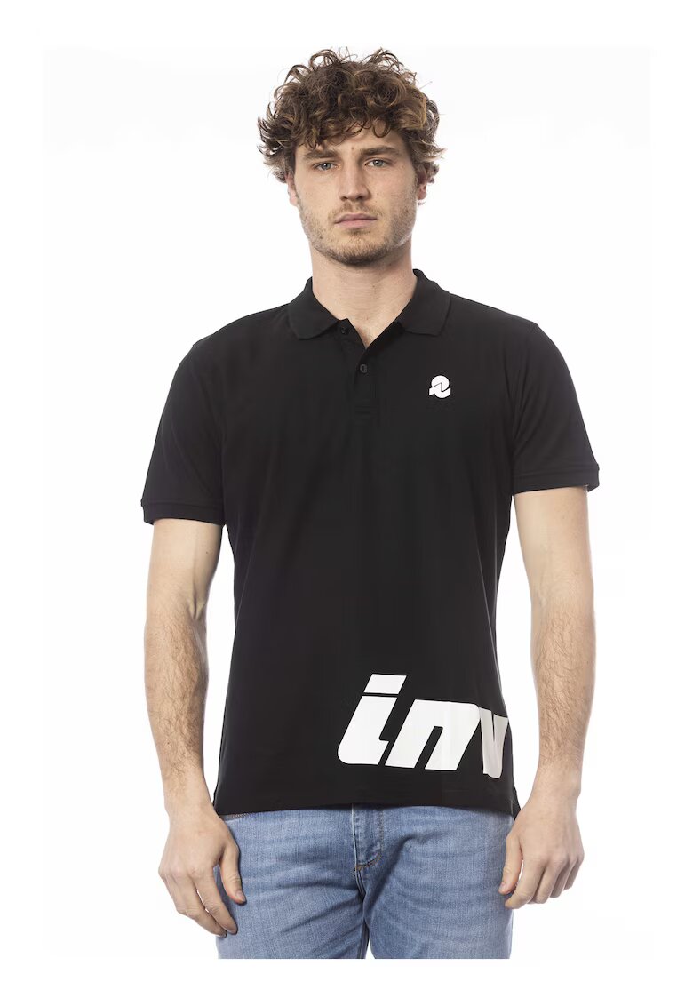 Invicta Tricou polo cu logo - Negru