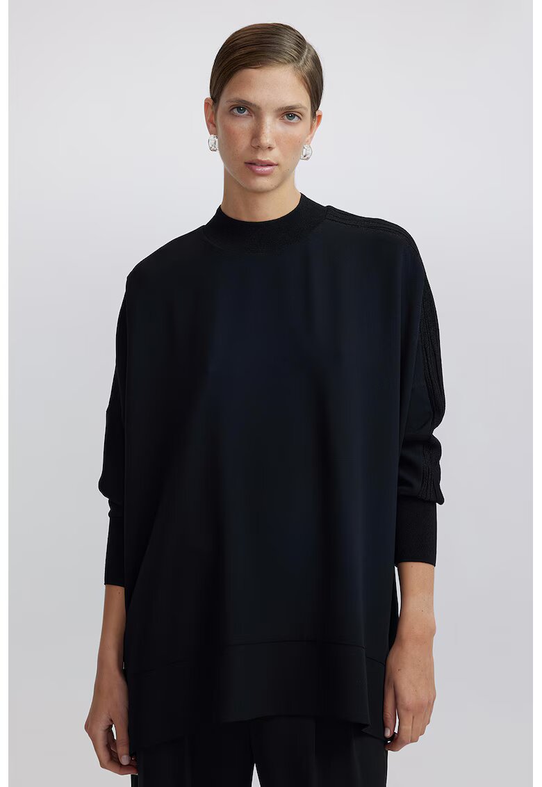 Ipekyol Bluza lejera - Negru