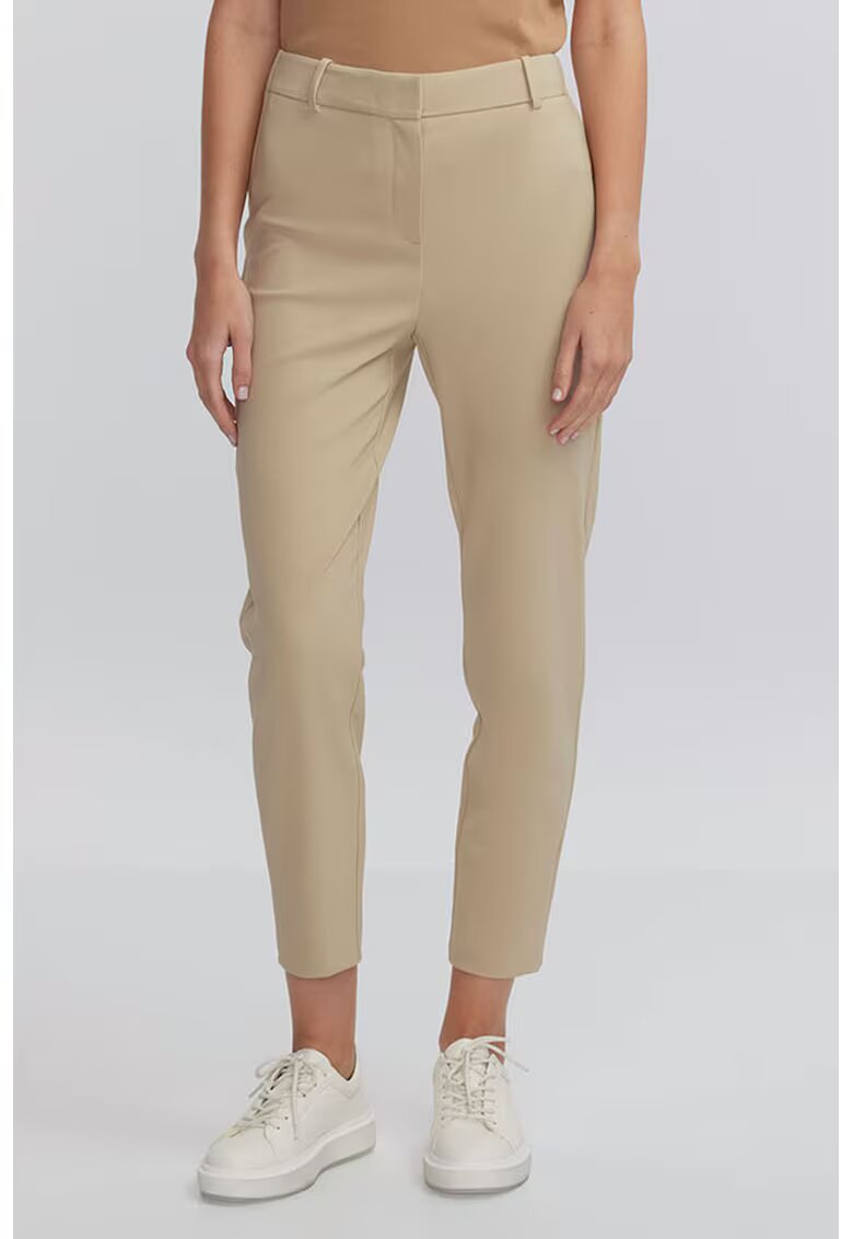 Ipekyol Pantaloni skinny crop - Bej