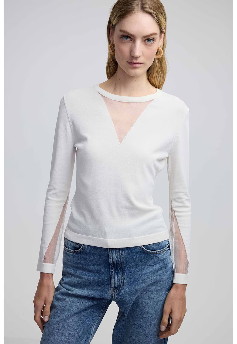 Ipekyol Pulover regular-fit - Alb