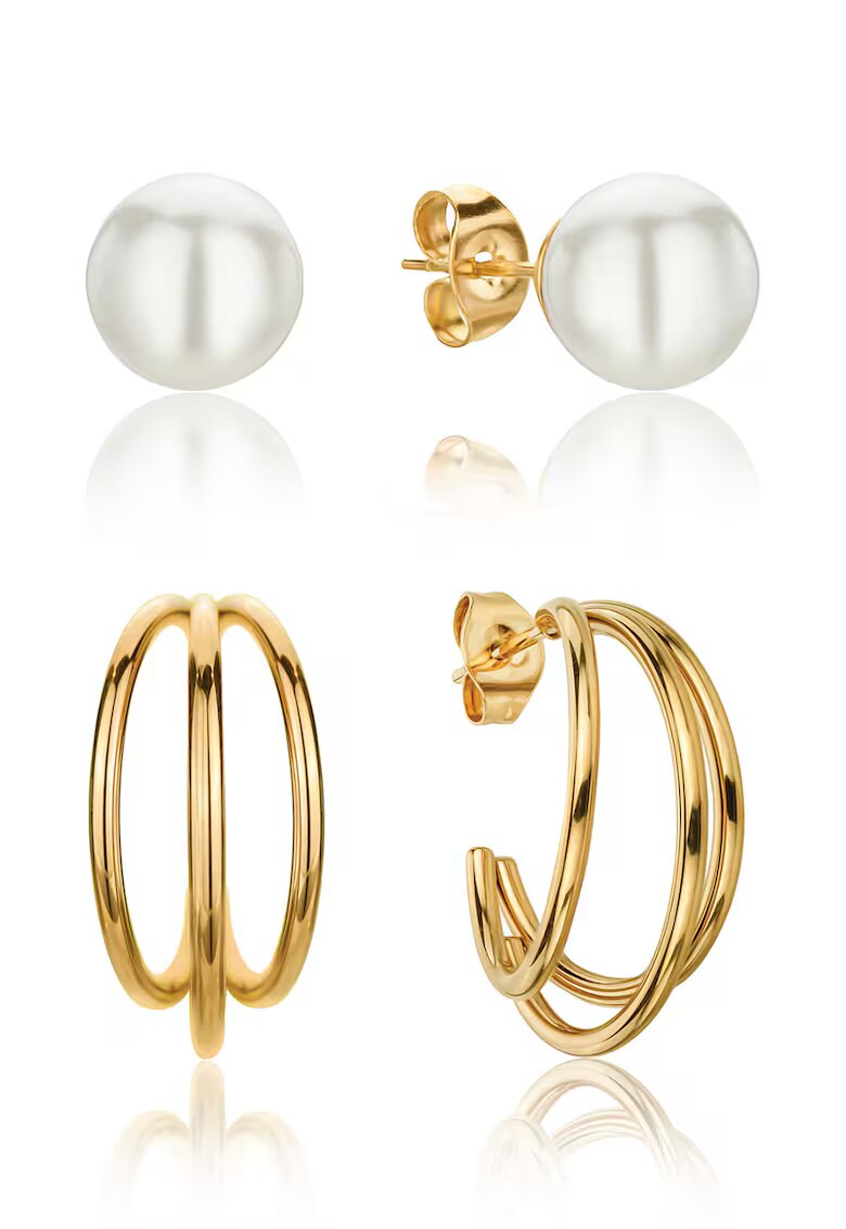 Isabella Ford Set de cercei cu perle