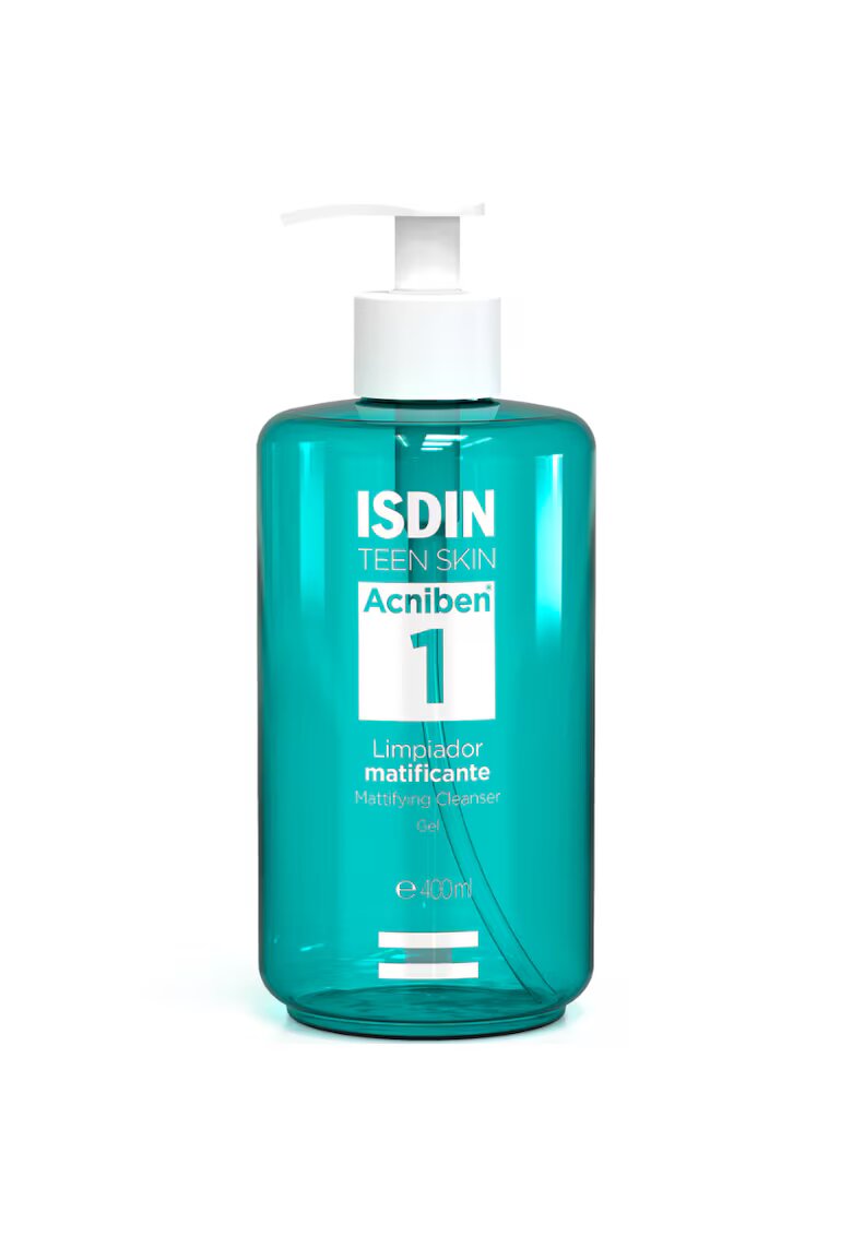 ISDIN Gel de curatare matifiant - Acniben 400 ml