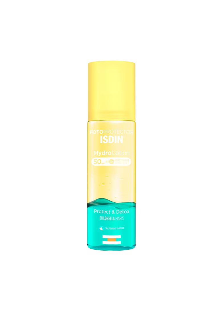 ISDIN Lotiune bifazica Hydro Lotion - SPF 50 - pentru protectie solara - 200 ml