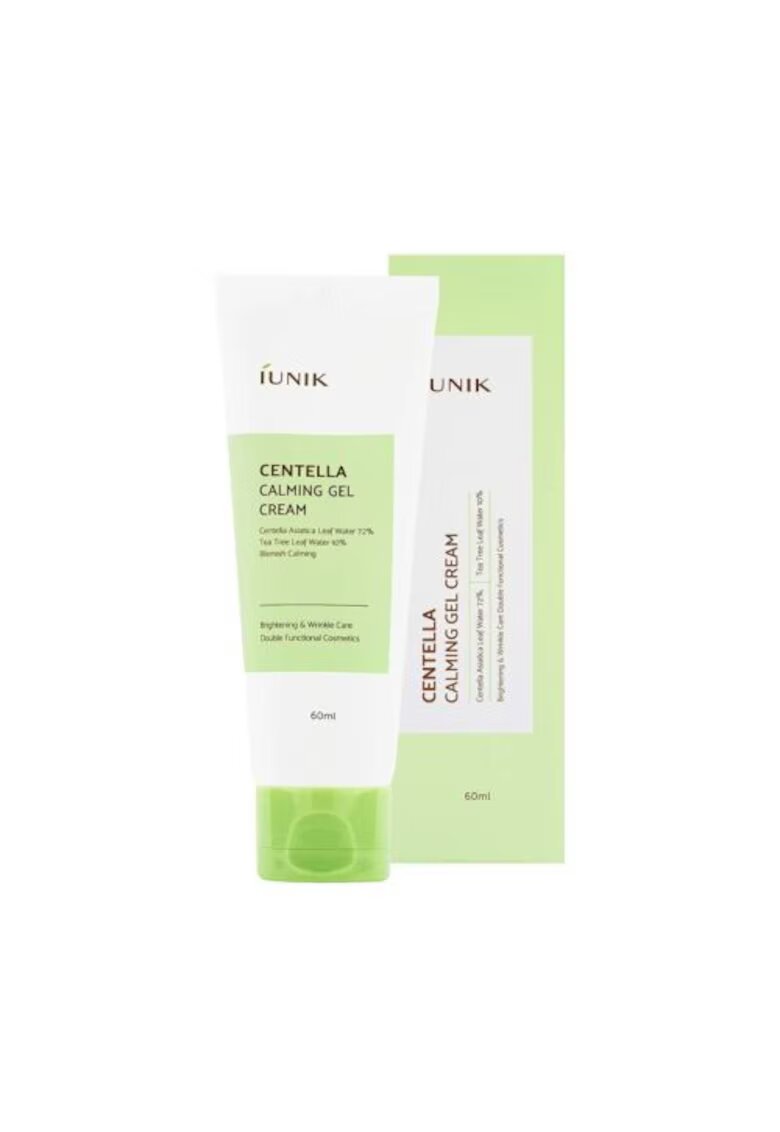 IUNIK Centella Gel Calmant – Gel Facial Calmant Zi ?i Noapte 60 ml