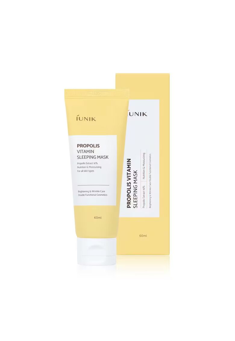 IUNIK Propolis Vitamin Masca de fata de noapte cu propolis 60 ml
