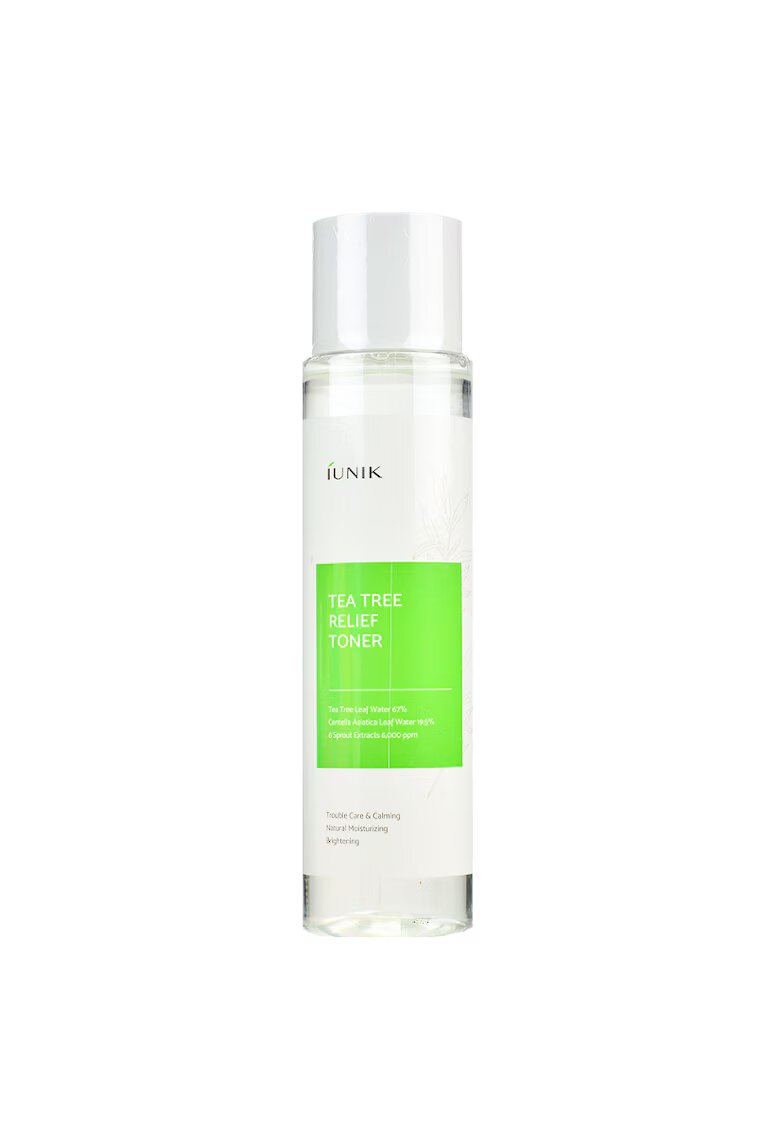 IUNIK Tea Tree Relief Toner de fata calmant cu extract de arbore de ceai 200 ml