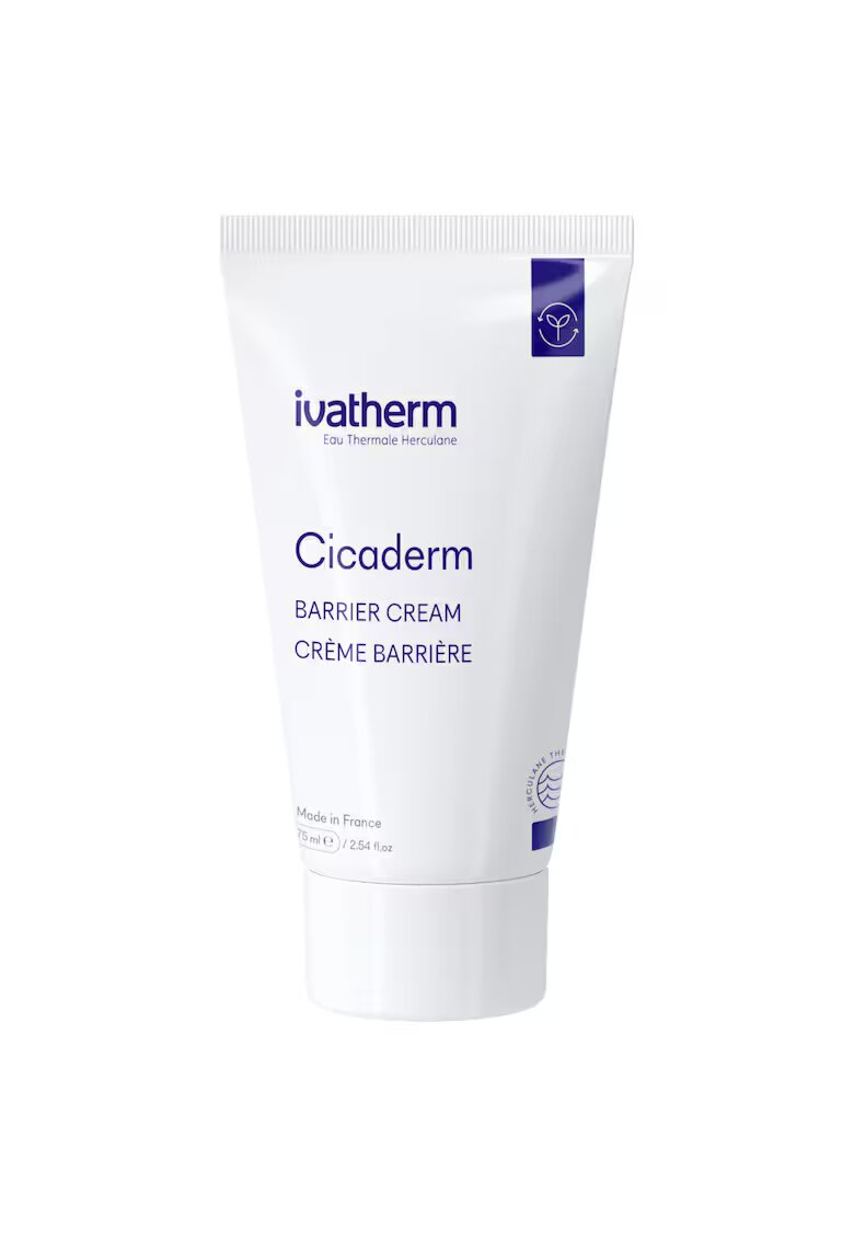 Ivatherm Crema bariera Cicaderm - cu efect calmant pentru pielea sensibilizata - dermatita de contact - iritatii - 75 ml