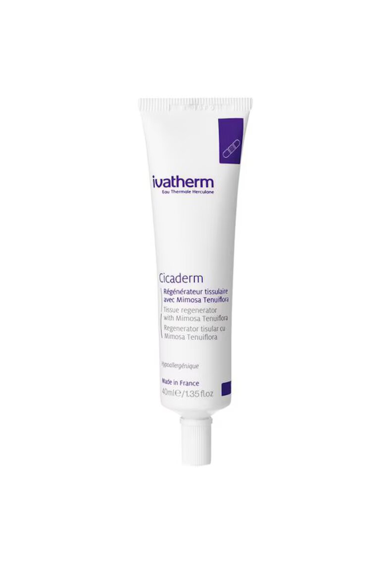 Ivatherm Crema cicatrizanta Cicaderm - pentru leziuni - rani - iritatii - 40 ml