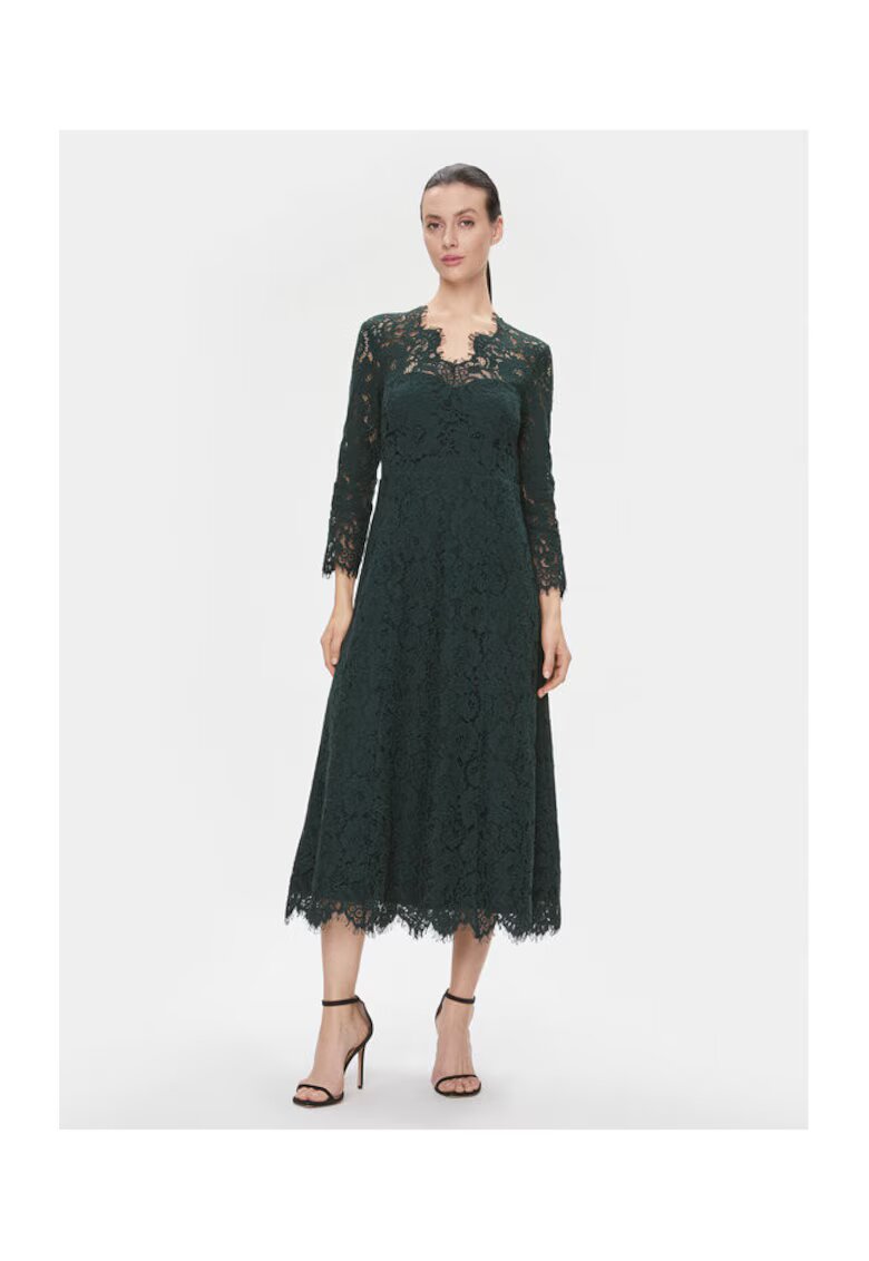 Ivy Oak Rochie dama - 303619473 - Bumbac/Poliamida - Verde - Verde