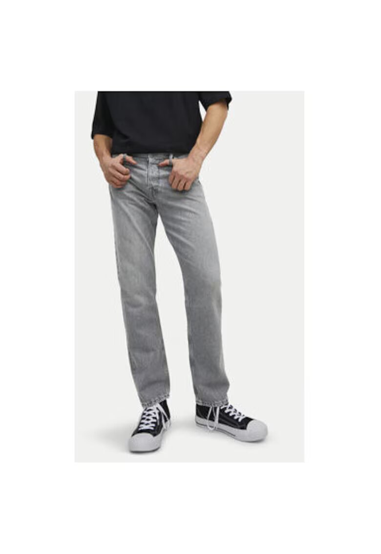 Jack & Jones Blugi barbati - 304196256 - Bumbac - Gri - Gri